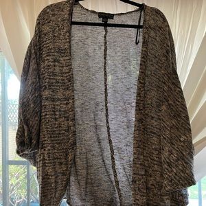 Forever 21+ Black White Cardigan